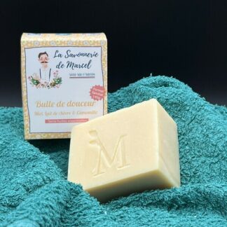 Savon Bulle de Douceur - Camomille, miel & Lait de chèvre