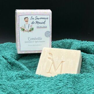 Savon L'embellie - Guimauve, Lait d'avoine & Géranium