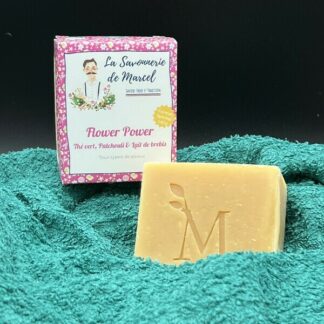 Savon Flower Power - Thé vert & Lait de brebis