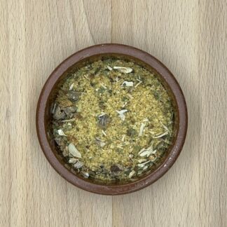 Taboulé de boulgour - orange, dattes, menthe