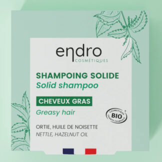 Shampoing Solide - Cheveux gras - Endro Cosmétiques
