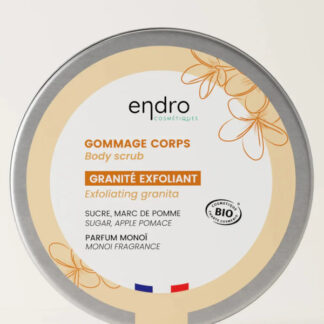 Gommage corps Endro cosmétiques