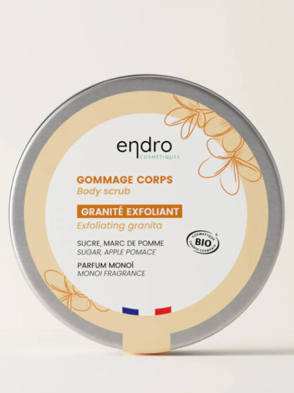 Gommage corps Endro cosmétiques