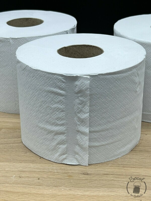 Papier toilette - carton de 36 gros rouleaux (600 feuilles/rouleau)