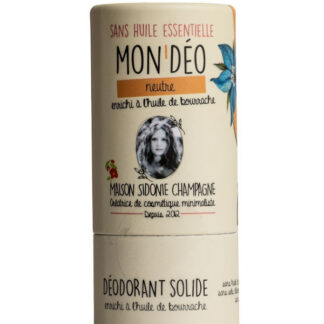 Déodorant solide en stick neutre - Maison Sidonie Champagne
