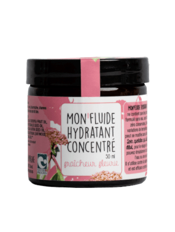 Fluide hydratant concentré - fraîcheur fleurie - Maison Sidonie Champagne