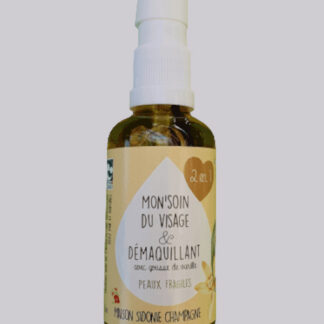 Mon'soin du visage & démaquillant peau fragile - Maison Sidonie Champagne