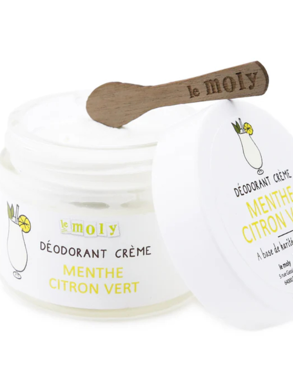 Déodorant crème Menthe Citron vert - Le Moly
